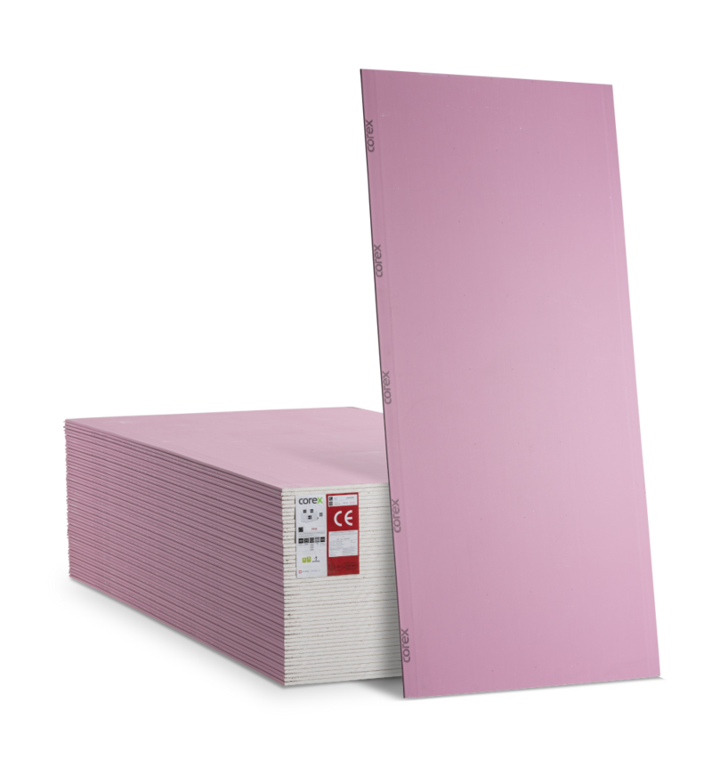 Dalsan Alçıpan Kırmızı Corex 120x250 Cm