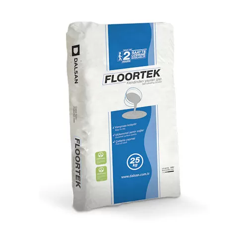 Dalsan Floortek Kendinden Yayılan Şap 2-10 Mm 25 Kg