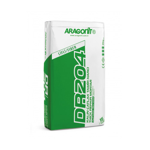 Aragonit Dr204 Kalın Çatlak Tamir Harcı Gri 25/1