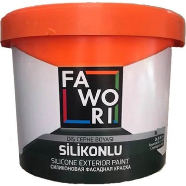 Fawori Dış Cephe Boyası Silikonlu Beyaz
