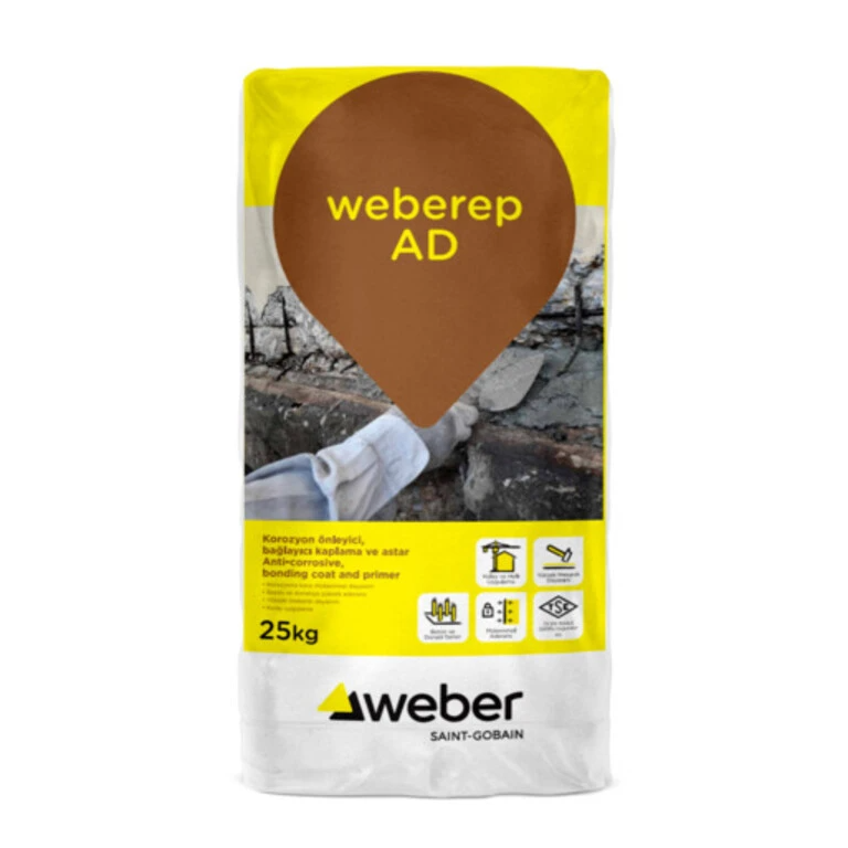 Weber Rep Ad Korozyon Önleyici Kaplama Astar 25 Kg
