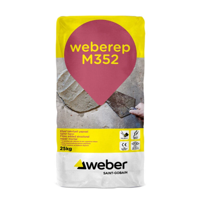 Weber Rep M352 Yapısal Tamir Harcı 25 Kg