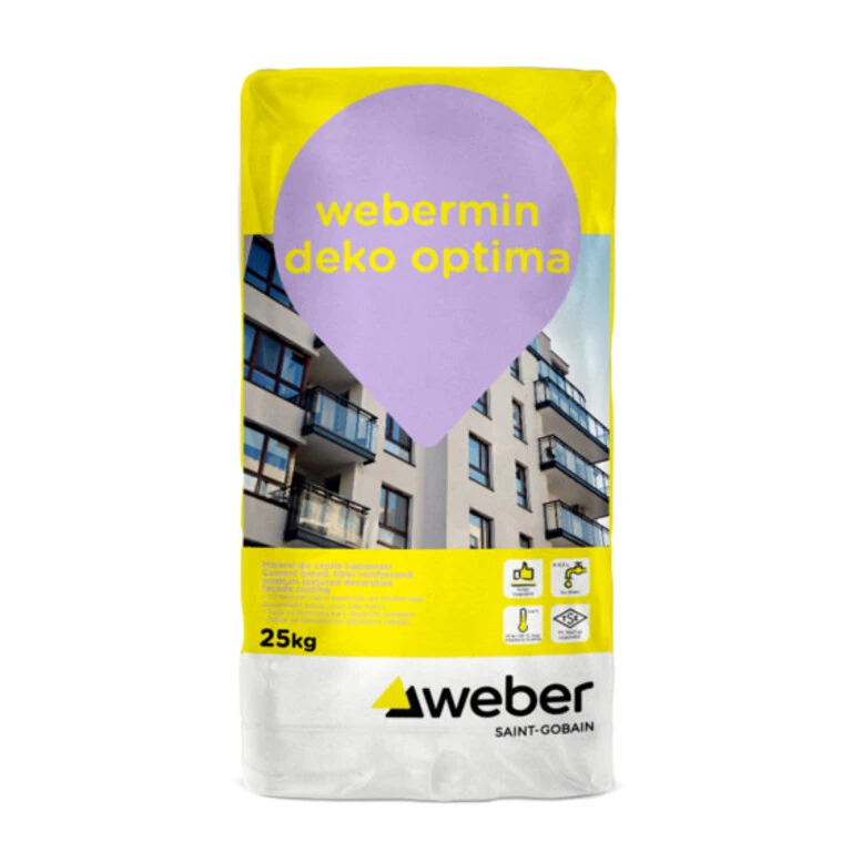 Weber Min Deko Optima Dekoratif Sıva 25 Kg