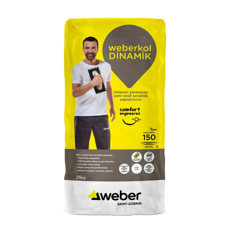 Weber Kol Flex Porselen Gri 25 Kg