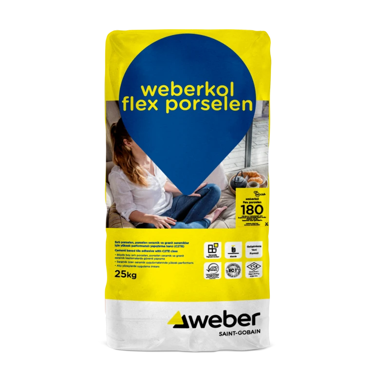Weber Kol Flex Porselen Beyaz 25 Kg