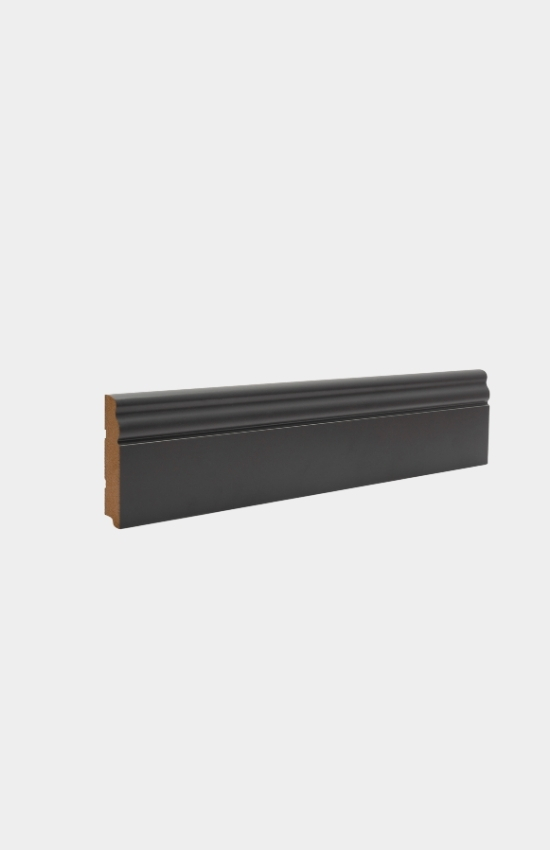 Peli Pvc Süpürgelik Elite Lux Kavisli Antrasit 10mm 10 Cm 2,80 Mt