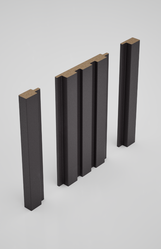 Peli Duvar Paneli Talya Soft Touch Stone Gray 16*115*2800 Mm