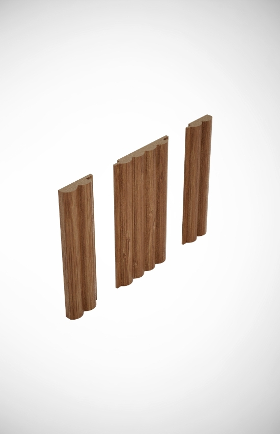 Peli Duvar Paneli Melodi Bambu 16*115*2800 Mm